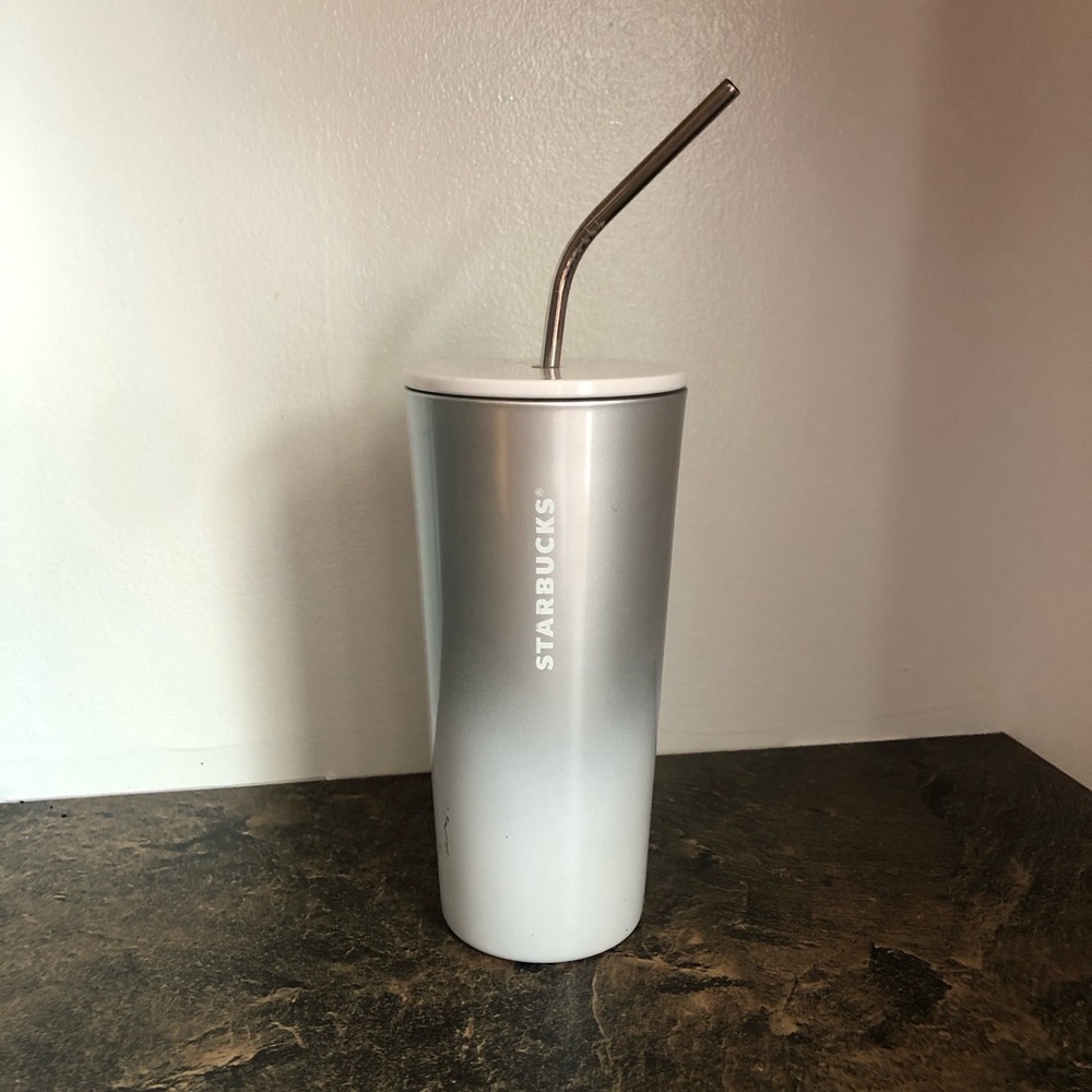 Starbucks Ombré Glass Tumbler/Cold Cup